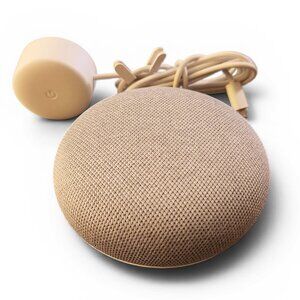 Google Nest Mini 2nd Gen Smart Speaker Gray HOA with Power Cord